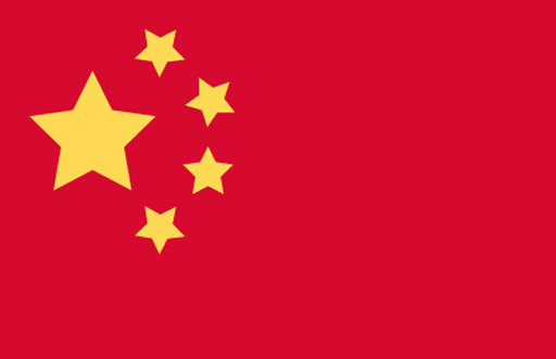 Bandeira da China Turvicam Bandeira da China Turvicam